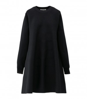 Black Onitsuka Tiger Ws Knit Dress | 25047-OBNE