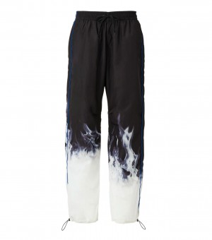 Black / Blue Onitsuka Tiger P Track Pants | 31049-OKIZ