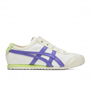 Cream / Blue Onitsuka Tiger Mexico 66 Slip-On | 91758-TUAG