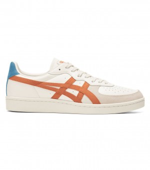 Cream / Red Orange Onitsuka Tiger Gsm | 04175-ZOQR