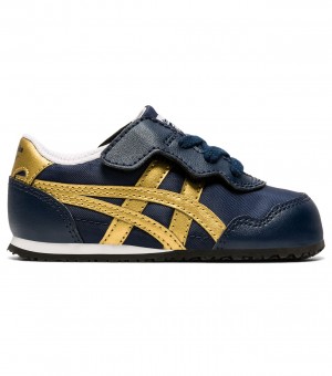 Gold Onitsuka Tiger Serrano | 41873-WGQJ