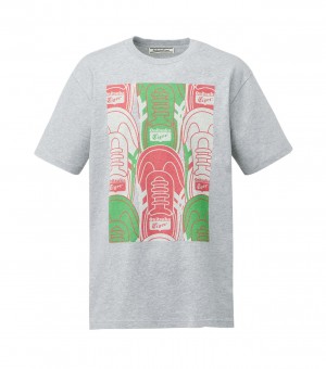 Grey Onitsuka Tiger T Shirts | 40152-ZYBN