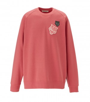 Pink Onitsuka Tiger Sweat Tops | 30468-CBSP