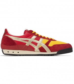 Red / Gold Onitsuka Tiger Ultimate 81 Nm | 51369-EWFU