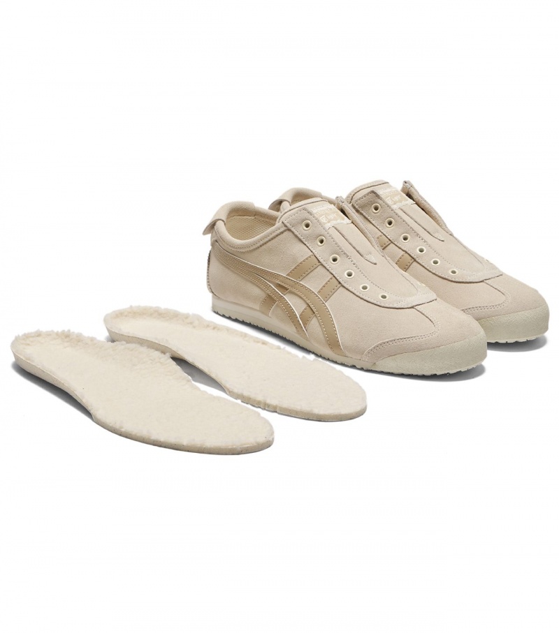 Beige Onitsuka Tiger Mexico 66 Slip-On | 07258-KXDN