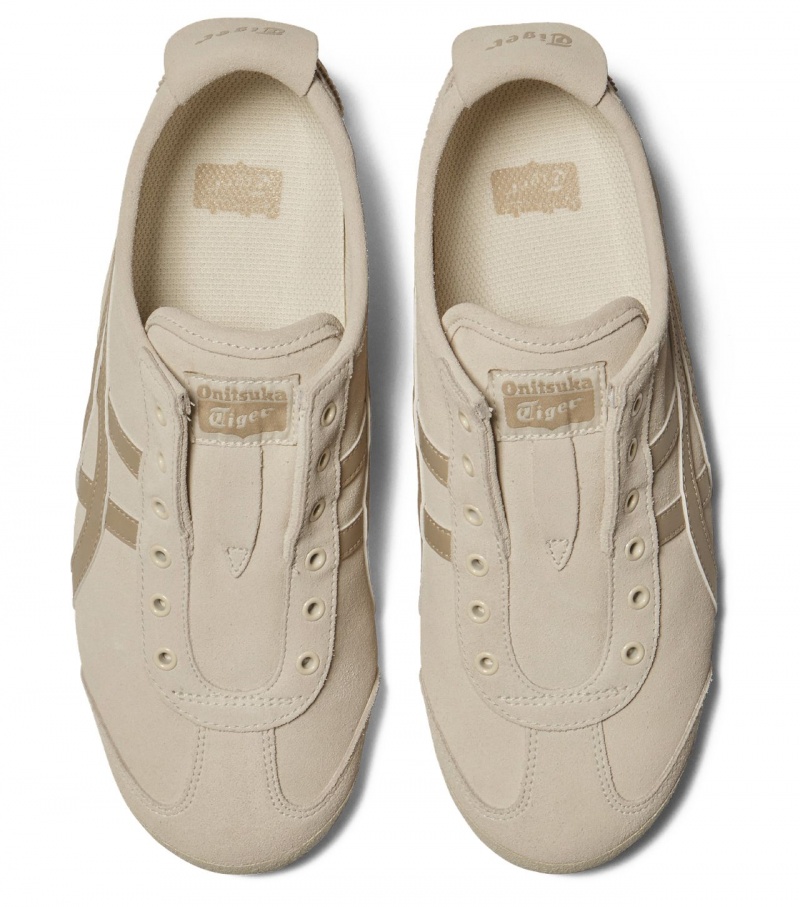 Beige Onitsuka Tiger Mexico 66 Slip-On | 07258-KXDN