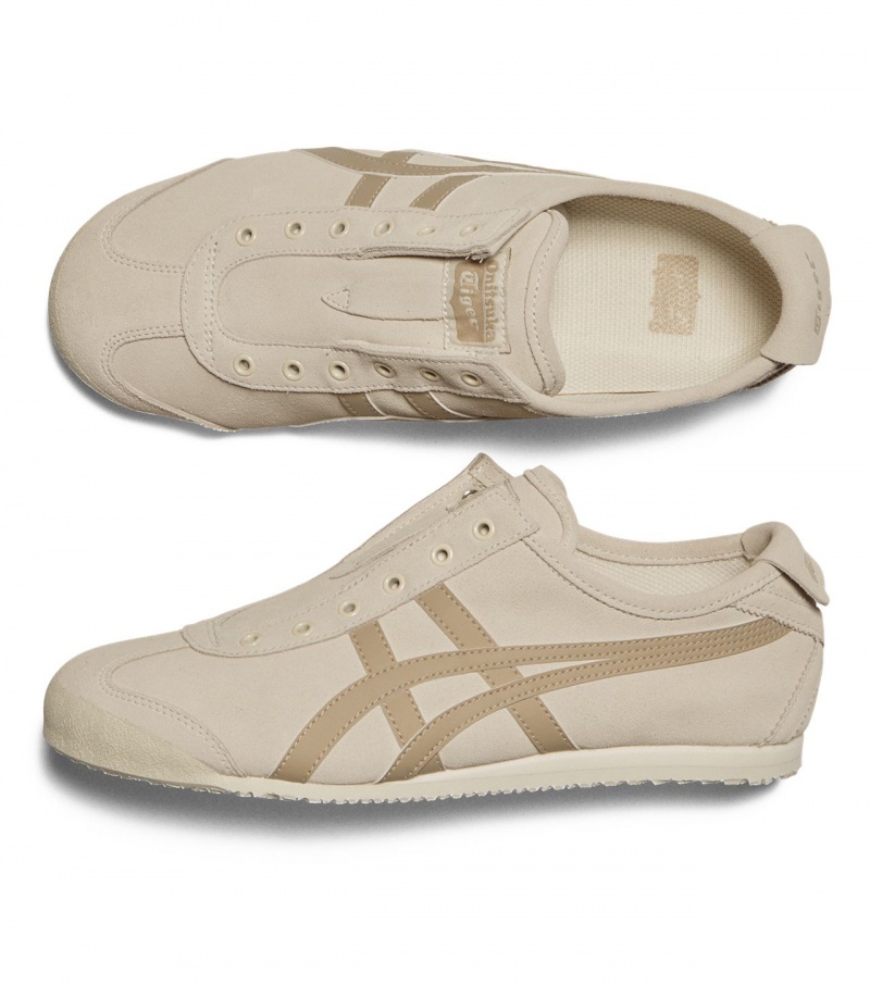 Beige Onitsuka Tiger Mexico 66 Slip-On | 07258-KXDN