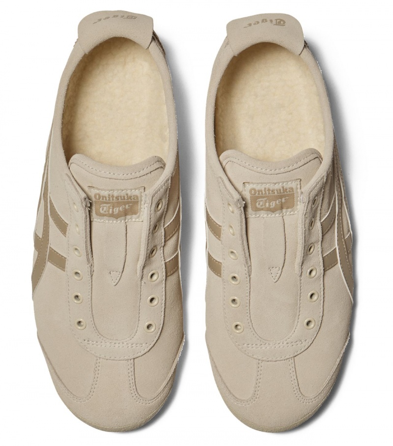 Beige Onitsuka Tiger Mexico 66 Slip-On | 07258-KXDN