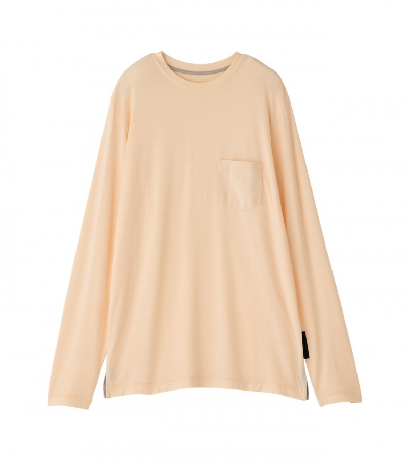 Beige Onitsuka Tiger Sweatshirts | 76153-CORB