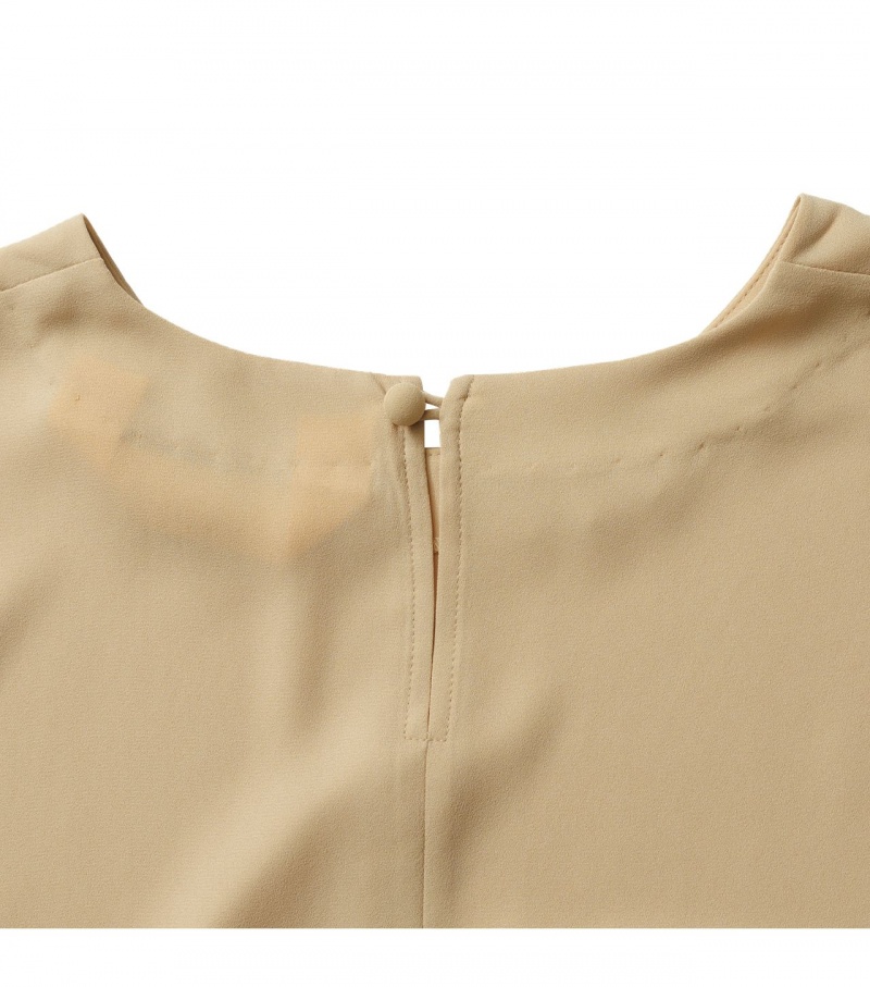 Beige Onitsuka Tiger Ws Dress | 10786-CYGH