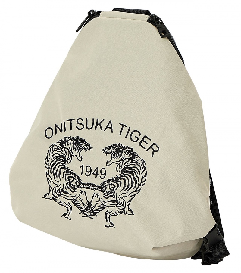 Beige / Black Onitsuka Tiger Mini Back Pack | 13697-WUQE