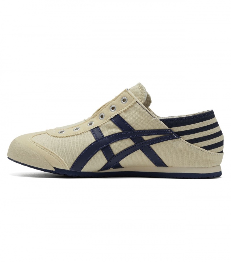 Beige / Navy Onitsuka Tiger Mexico 66 Paraty | 15809-AKRW