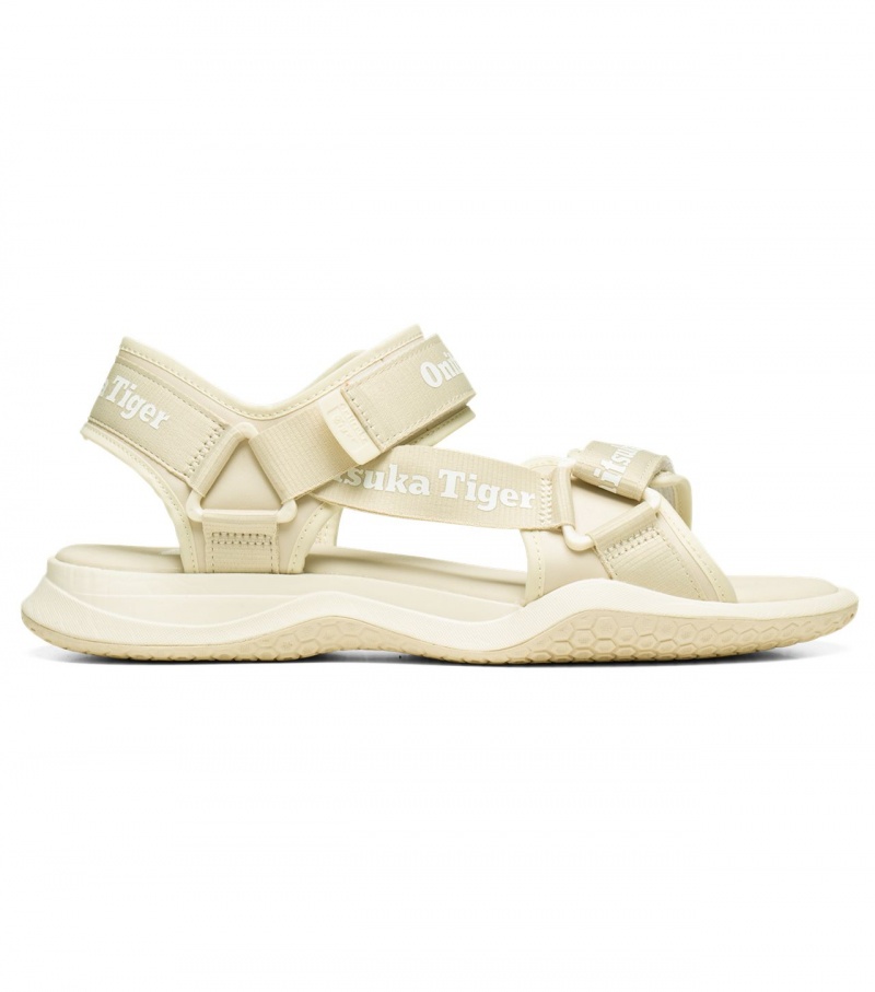 Beige / White Onitsuka Tiger Ohbori Strap | 48367-HIYT