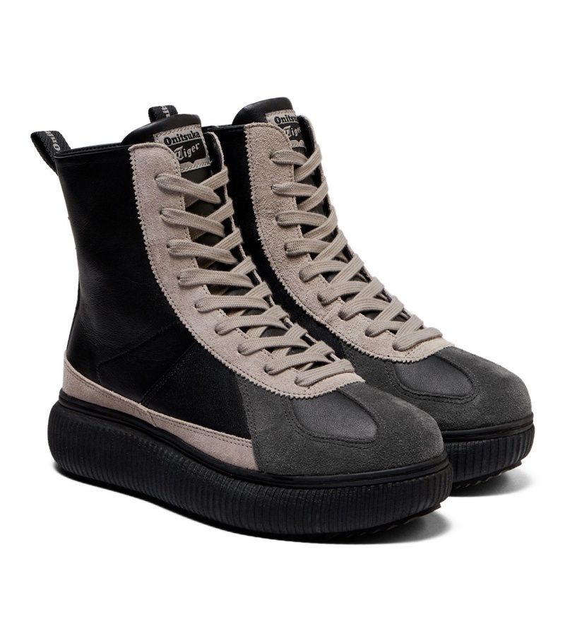 Black Onitsuka Tiger Delecity Boot | 92803-VYAQ