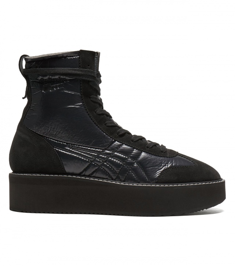 Black Onitsuka Tiger Delegation Chunk Boot | 74631-ZTKF