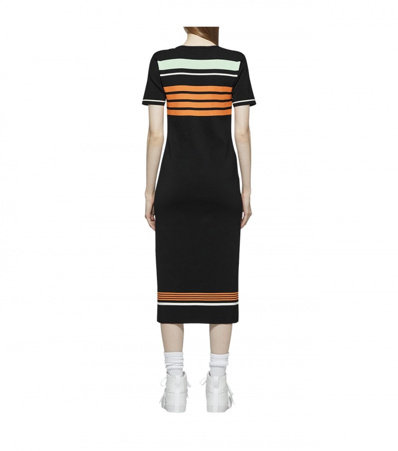 Black Onitsuka Tiger Dress | 37548-VFWZ