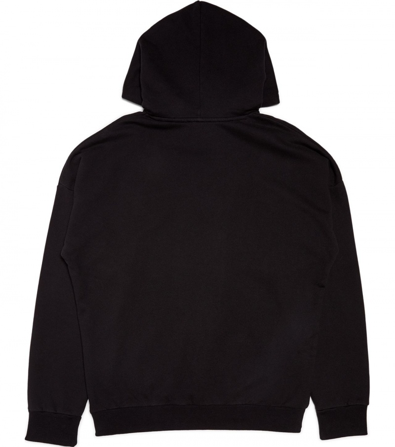 Black Onitsuka Tiger Hoodie | 12508-TWCJ