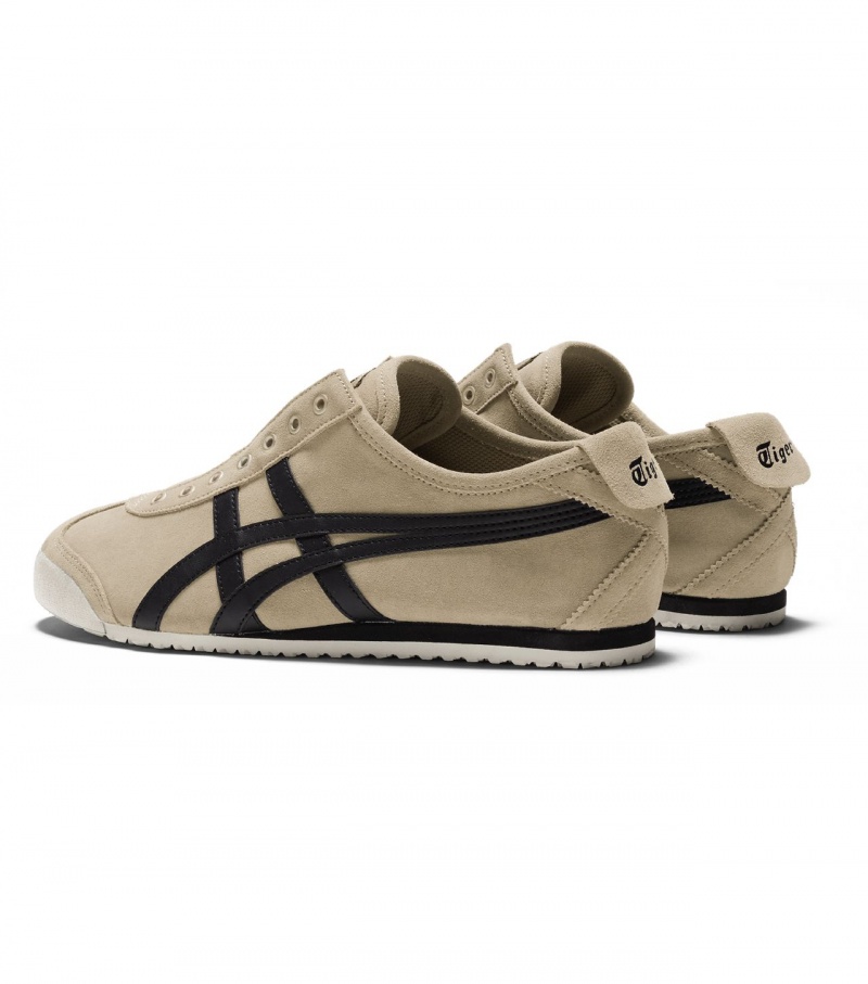 Black Onitsuka Tiger Mexico 66 Slip-On | 68152-WCRM