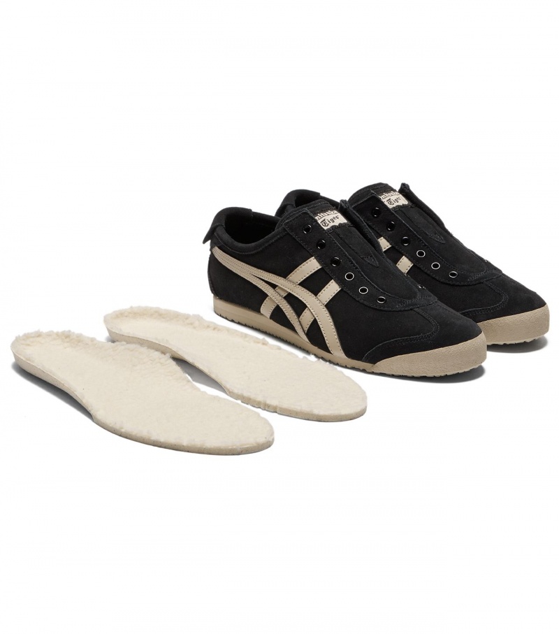 Black Onitsuka Tiger Mexico 66 Slip-On | 94513-NKOR