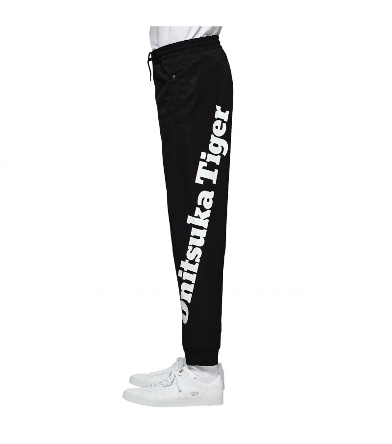 Black Onitsuka Tiger Pants | 17425-HLOW