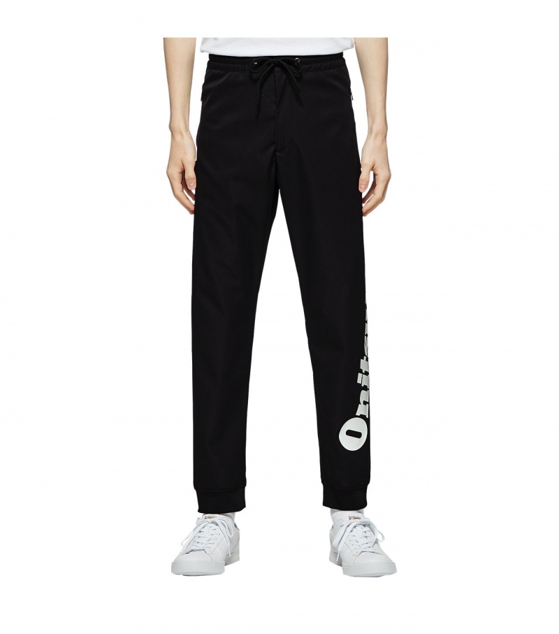 Black Onitsuka Tiger Pants | 43015-JRSC