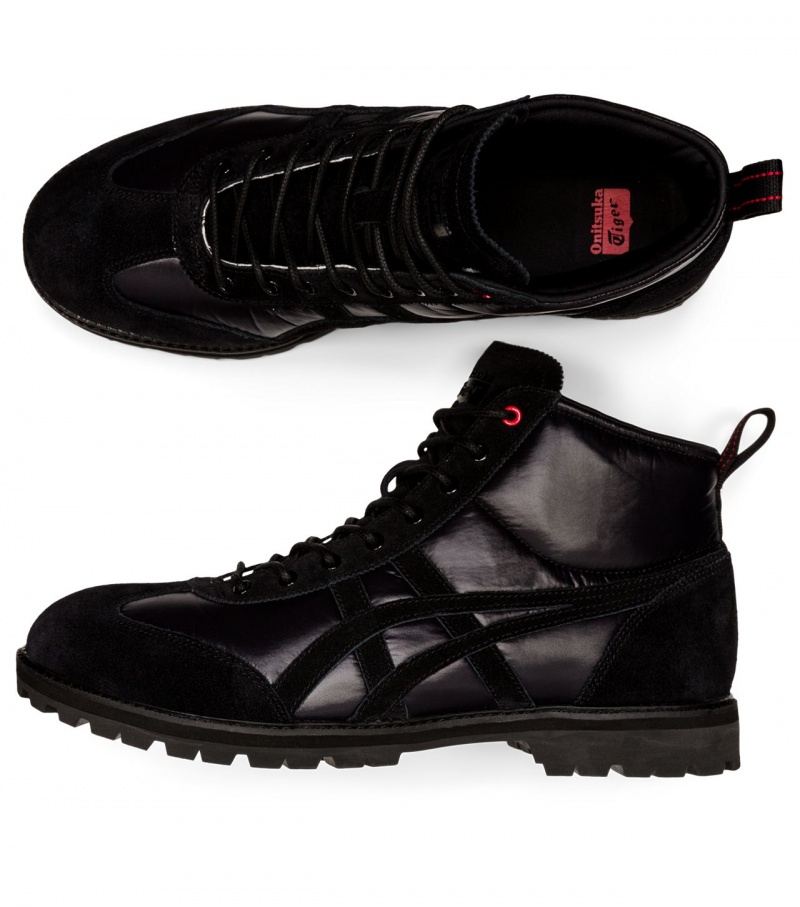 Black Onitsuka Tiger Rinkan Boot | 53197-UWZY