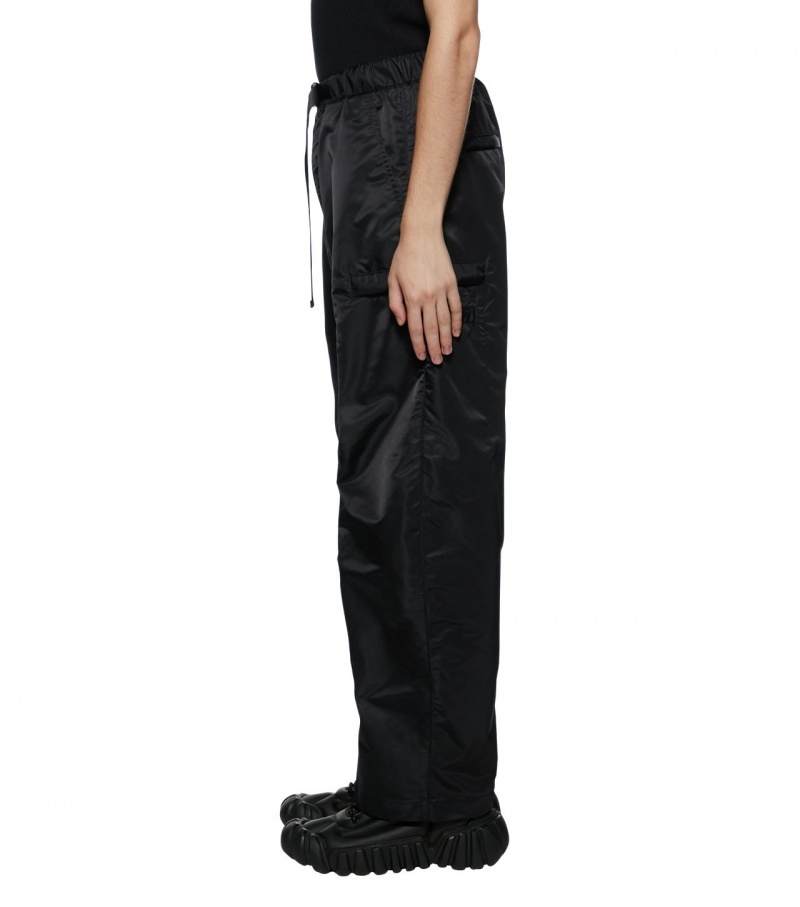 Black Onitsuka Tiger Sacoche Pants | 38642-IJQT