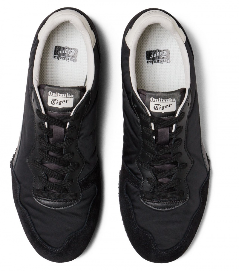 Black Onitsuka Tiger Serrano Cl | 46209-SLJQ