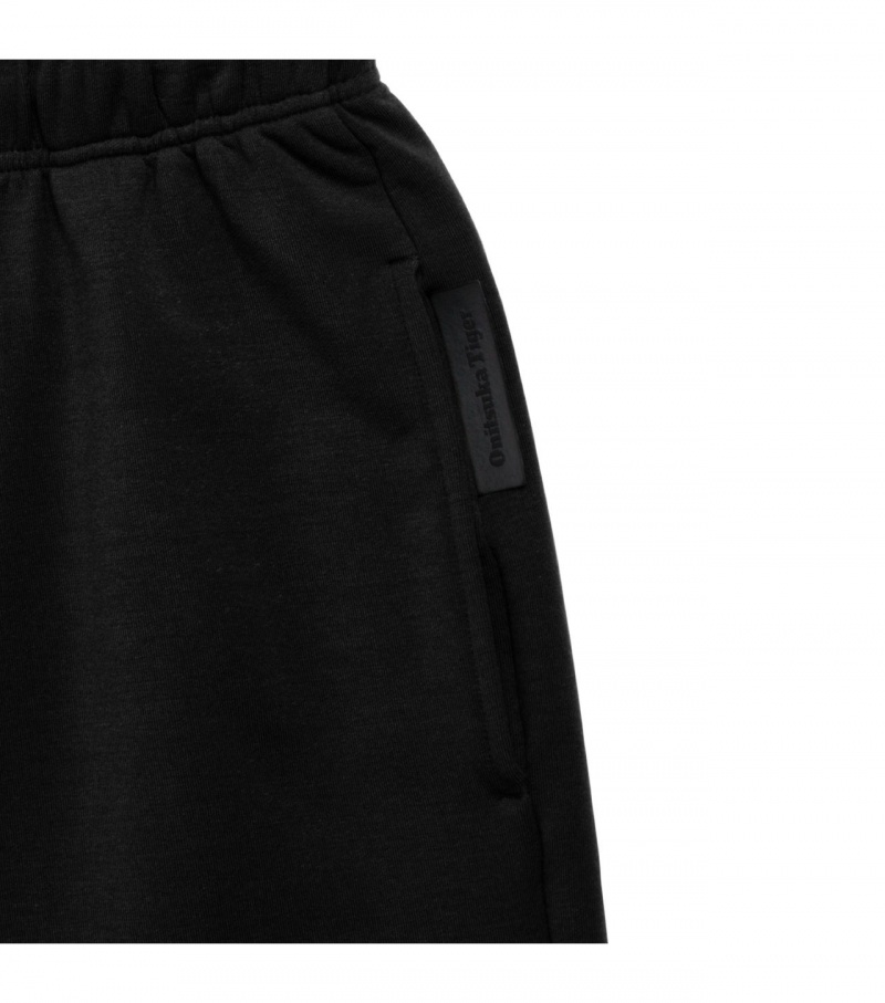 Black Onitsuka Tiger Shorts | 25816-WZVA