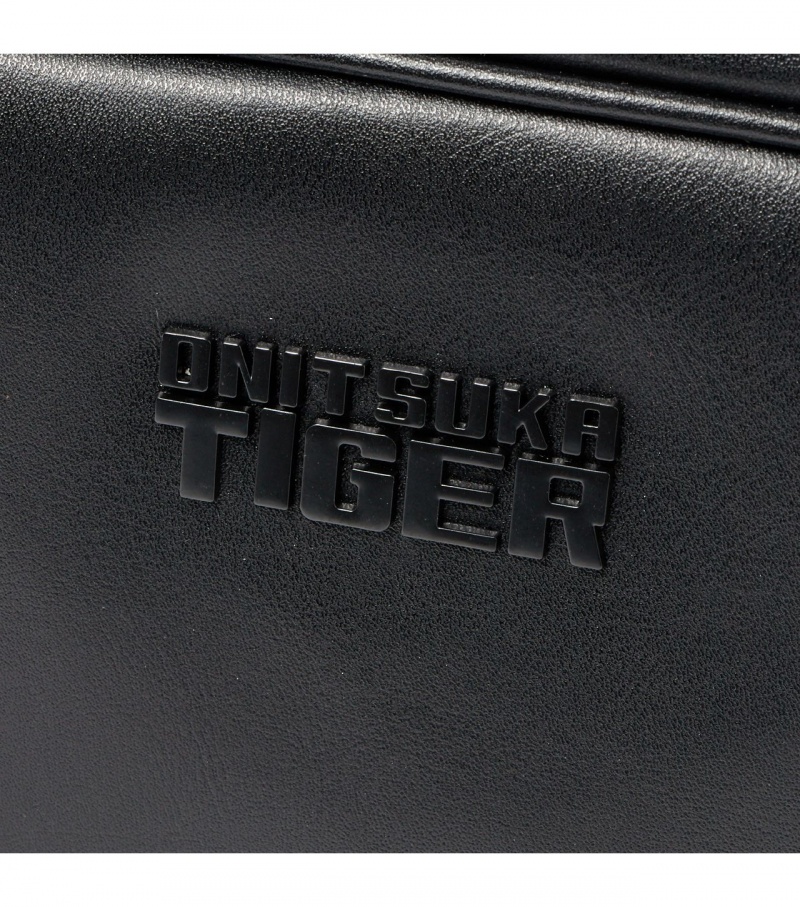 Black Onitsuka Tiger Shoulder Bag | 29165-UTRN