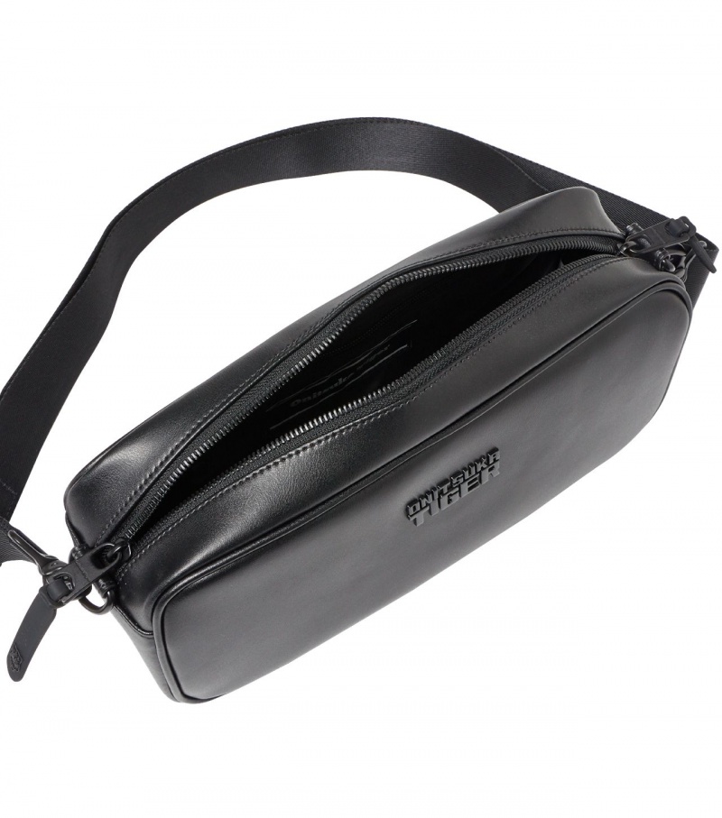 Black Onitsuka Tiger Shoulder Bag | 29165-UTRN