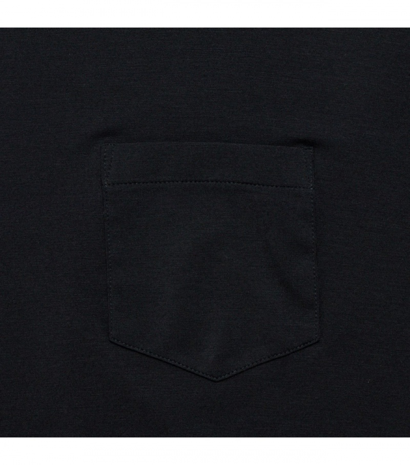 Black Onitsuka Tiger Sweatshirts | 42309-VGNH