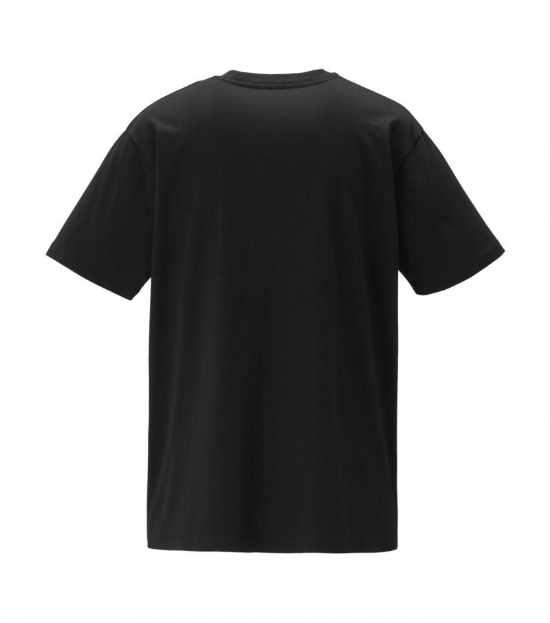 Black Onitsuka Tiger T Shirts | 58910-ATFZ