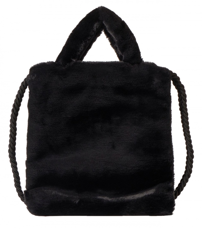 Black Onitsuka Tiger Tote Bag | 34625-JOYT