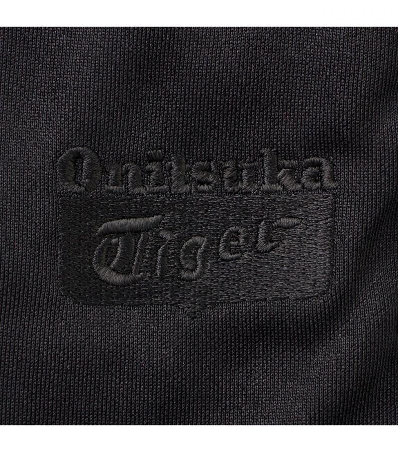 Black Onitsuka Tiger Track Pants | 23016-EUDT