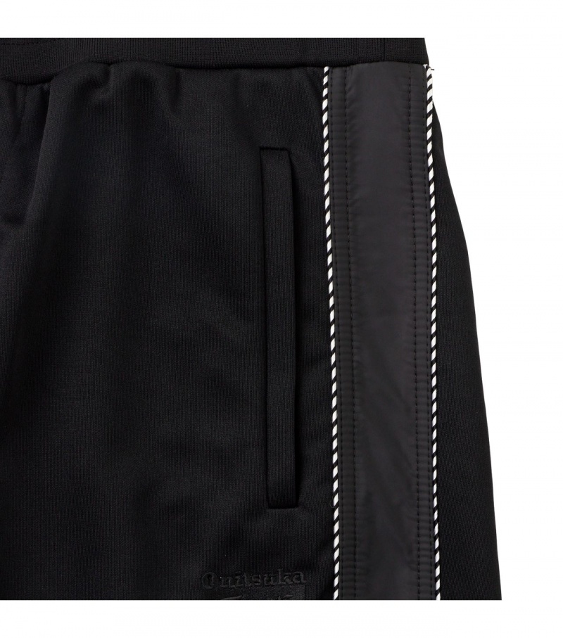 Black Onitsuka Tiger Track Pants | 23016-EUDT