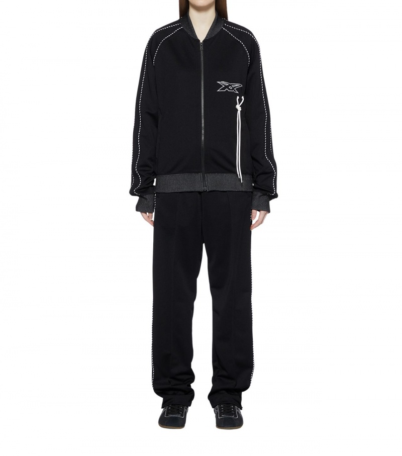 Black Onitsuka Tiger Track Pants | 63285-GVNB