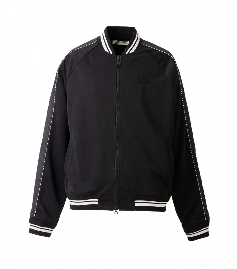 Black Onitsuka Tiger Track Tops | 29301-TBCK