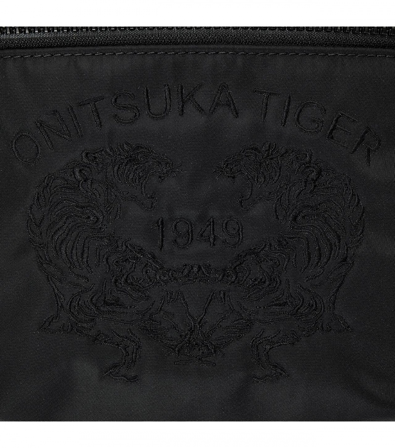 Black Onitsuka Tiger Waist Pouch | 02497-JSRO