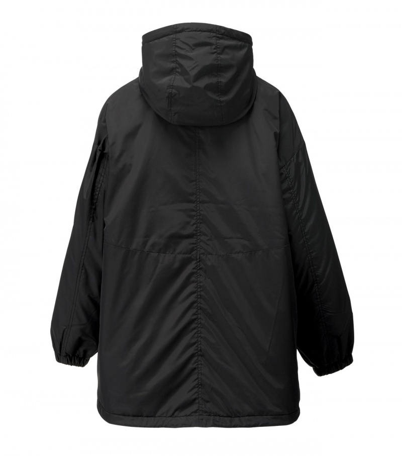 Black Onitsuka Tiger Ws Blouson Jackets | 32619-ASWJ