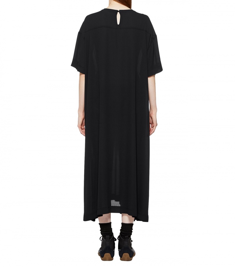 Black Onitsuka Tiger Ws Dress | 37894-VMKW