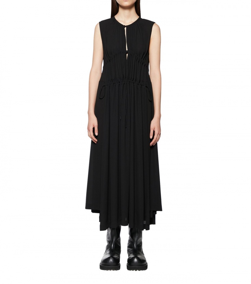 Black Onitsuka Tiger Ws Dress | 39276-FAHY