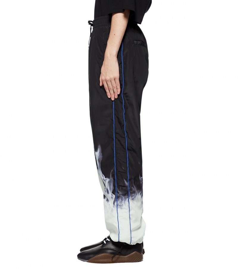 Black / Blue Onitsuka Tiger P Track Pants | 31049-OKIZ