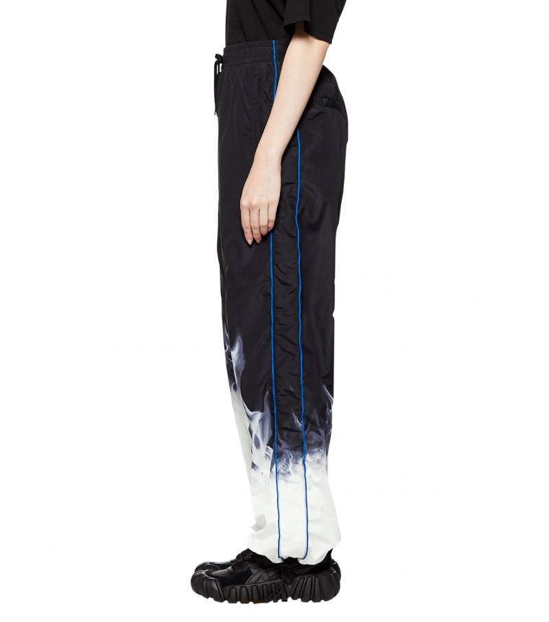 Black / Blue Onitsuka Tiger P Track Pants | 31049-OKIZ