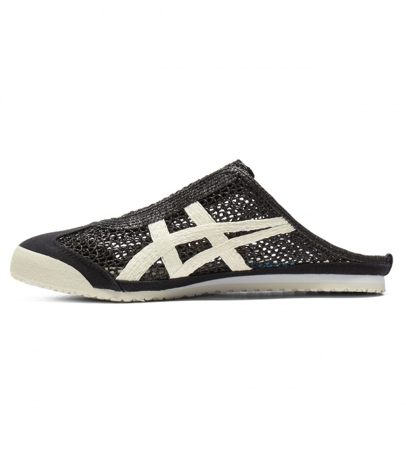 Black / Cream Onitsuka Tiger Mexico 66 Sabot | 51760-YZMH