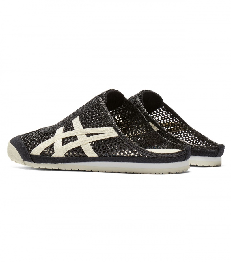 Black / Cream Onitsuka Tiger Mexico 66 Sabot | 73591-JOHA