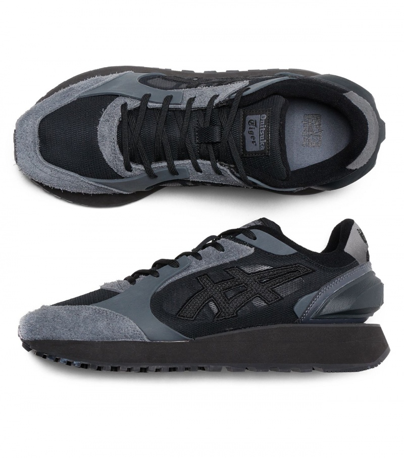 Black / Grey Onitsuka Tiger Moage Co | 64102-YATG