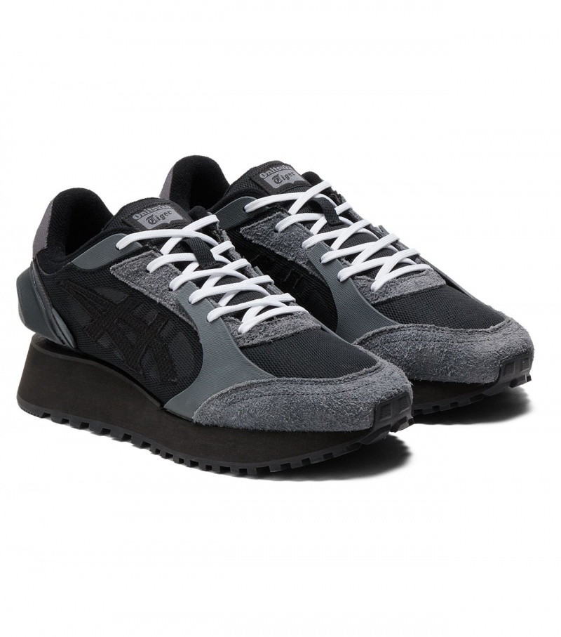 Black / Grey Onitsuka Tiger Moage Co | 64102-YATG