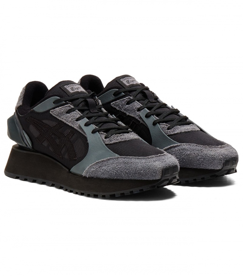 Black / Grey Onitsuka Tiger Moage Co | 70958-BDKC