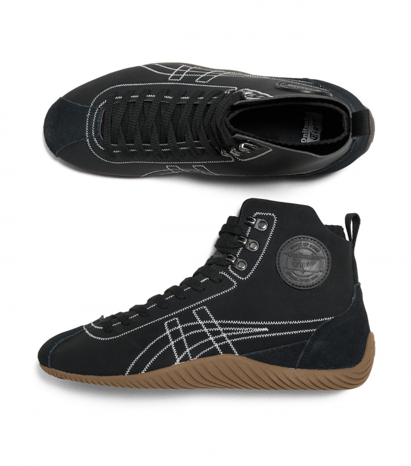 Black / White Onitsuka Tiger Sclaw Mt | 58279-AVLK